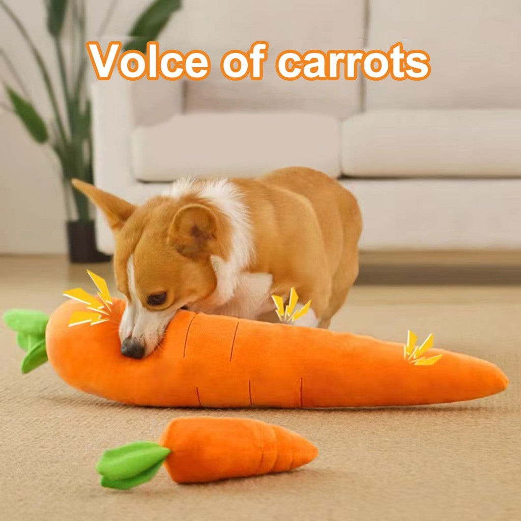 Interactive Pet Toy Carrot for Dogs & Cats