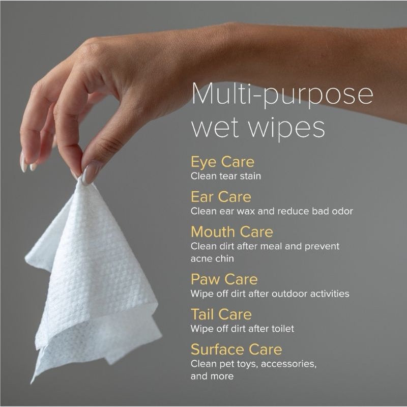 Pet Wet Wipes for Dogs and Cats