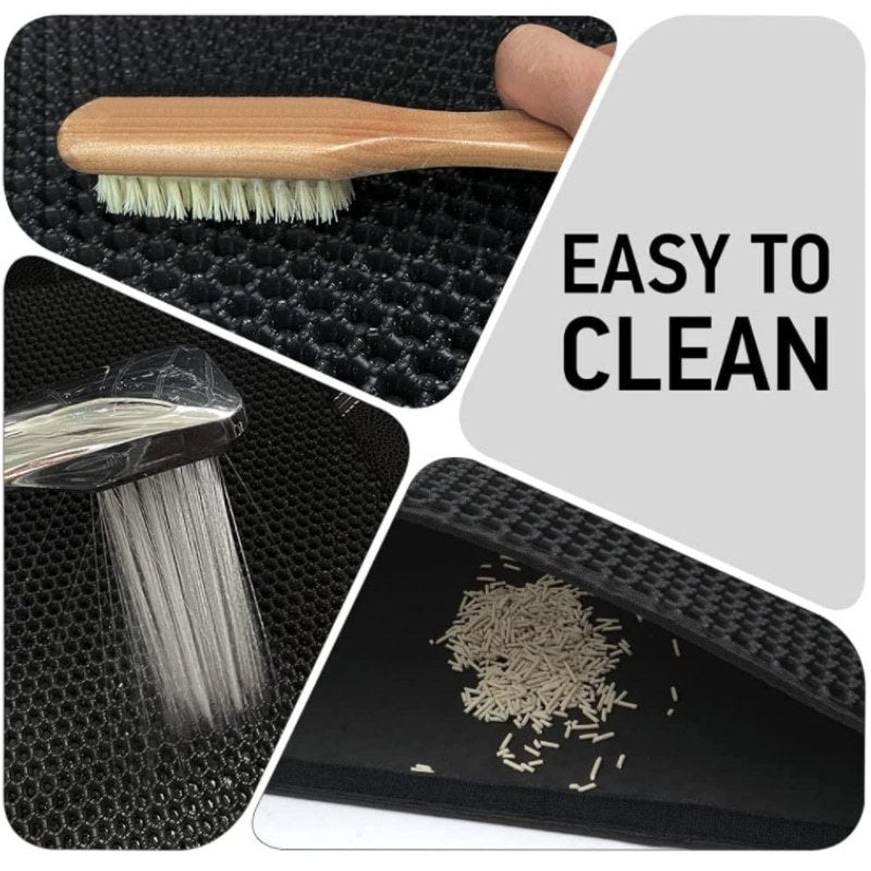 Splash-Proof Eva Double Layer Cat Litter Pad